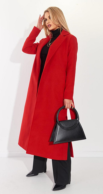 Кашемірове пальто з розрізами (48) Київ - фото 6