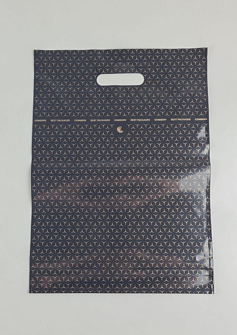 Пакет\прорезн\р (30*40) Мерседес черный 