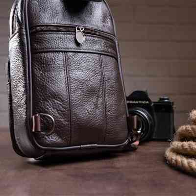 Сумка Vintage Чоловіча через плече Коричнева (14986) Вінниця