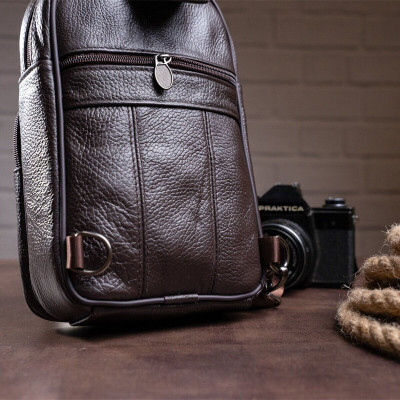 Сумка Vintage Чоловіча через плече Коричнева (14986) Вінниця - фото 2