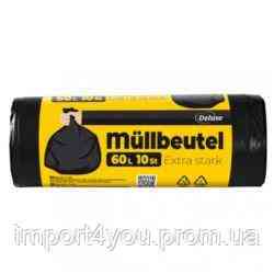 Deluxe 60L/10szt Mullbeute пакети для мусора 