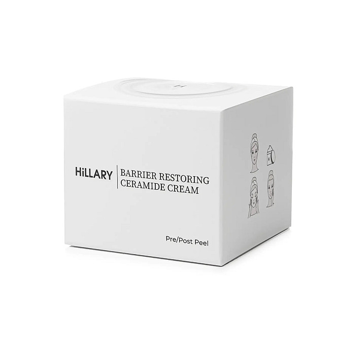 Восстанавливающий крем с керамидами и постбиотиками Barrier Restoring Ceramide Cream Hillary 50 мл Винница - изображение 7