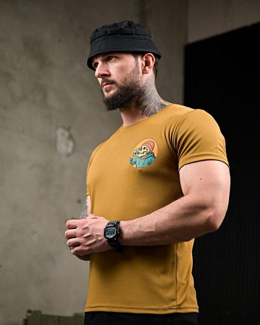 Тактична потовідвідна футболка Revo coyot ПП7725 Одеса - фото 6