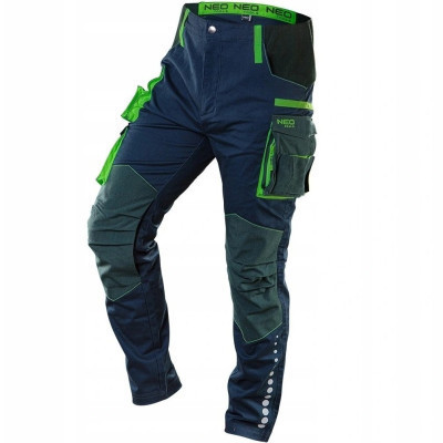 Штаны рабочие Neo Tools Premium, размер M(50), 270 г/м2, эластан с усиленной тканью (81-226-M) Винница - изображение 1