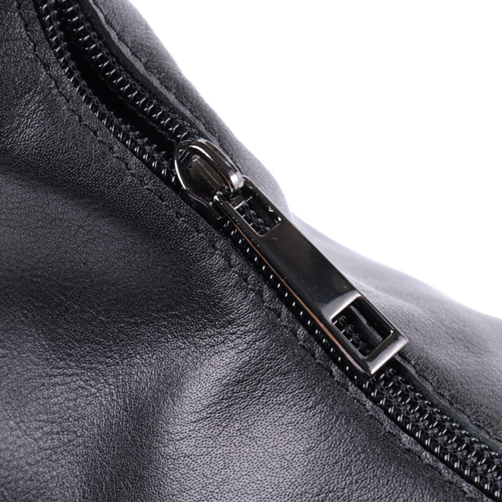 Практичная женская сумка на плечо из гладкой натуральной кожи Shvigel 22828 Черная Киев - изображение 5