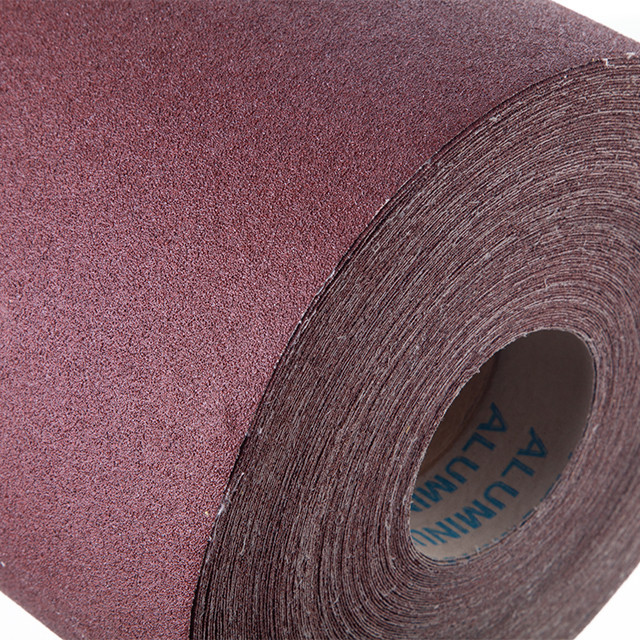 Шкурка шліфувальна, тканинна основа, К60, 200 мм × 50 м INTERTOOL BT-0716 Київ - фото 3