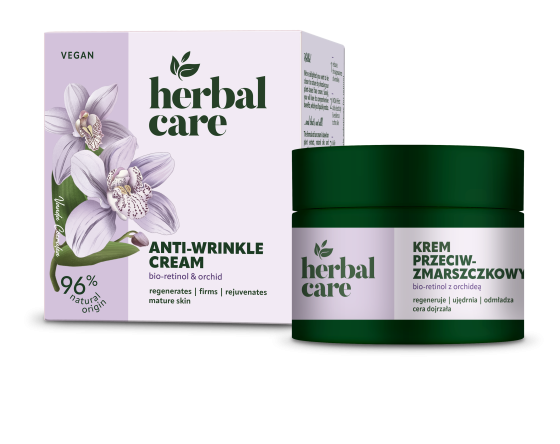 Крем від зморшок Біоретинол і орхідея Herbal Care Farmona 50 мл Вінниця