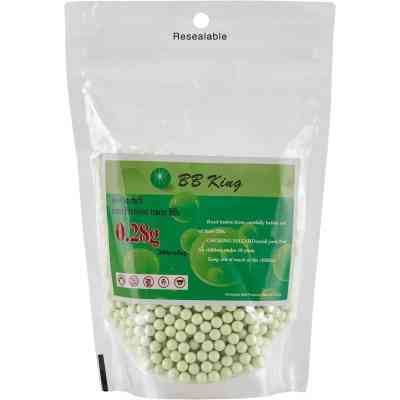 Страйкбольные шарики BB King Tracer Green 6мм 0,28г 2000шт/уп (1401.00.07) Винница
