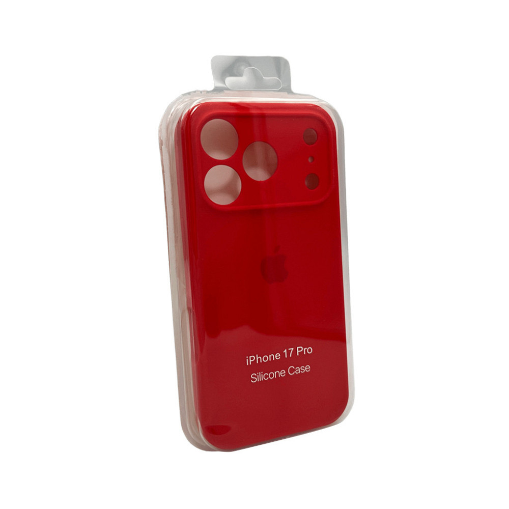 Чохол для смартфона Silicone Full Case AA Camera Protect for Apple iPhone 17 Pro Max 11,Red Київ - фото 2