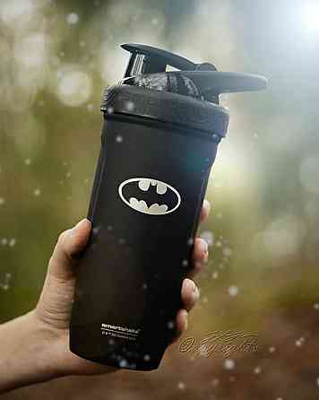 Шейкер спортивний SmartShake Reforce 900ml DC Batman Logo Луцк