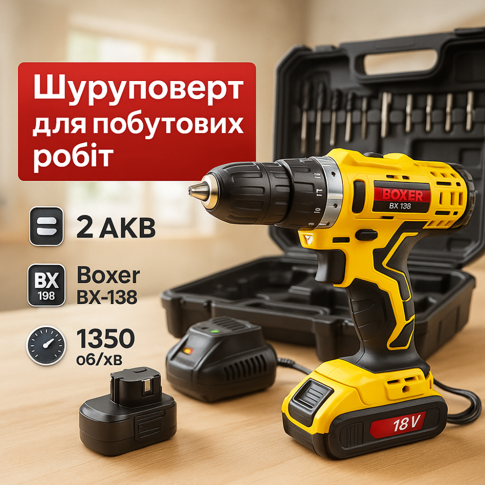 Бесщеточный шуруповерт для дома, Аккумуляторный шуруповерт с мощным аккумулятором CH-47 Львов - изображение 10