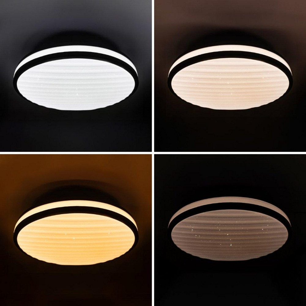 GRILL матовый 96W 480*65мм 3000К- 6500К 7500Lm с пультом черный Киев - изображение 6