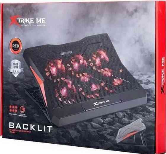 Охладающая подставка для ноутбука диагональю до 17 дюймов FN-811. Харьков