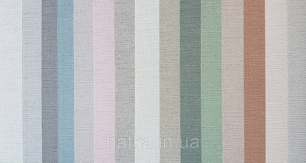 Обои виниловые на флизелине AS creationTempo метровые однотонные под ткань хлопок мелкая полоска розовые Киев - изображение 3