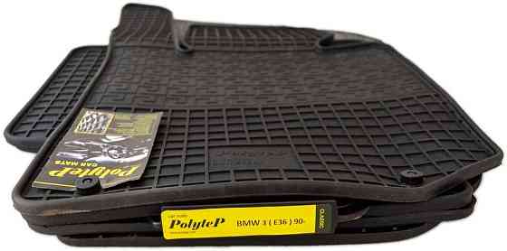 Килимки гумові в салон для BMW 3 E36 1990–2000 комплект 4 штуки Київ