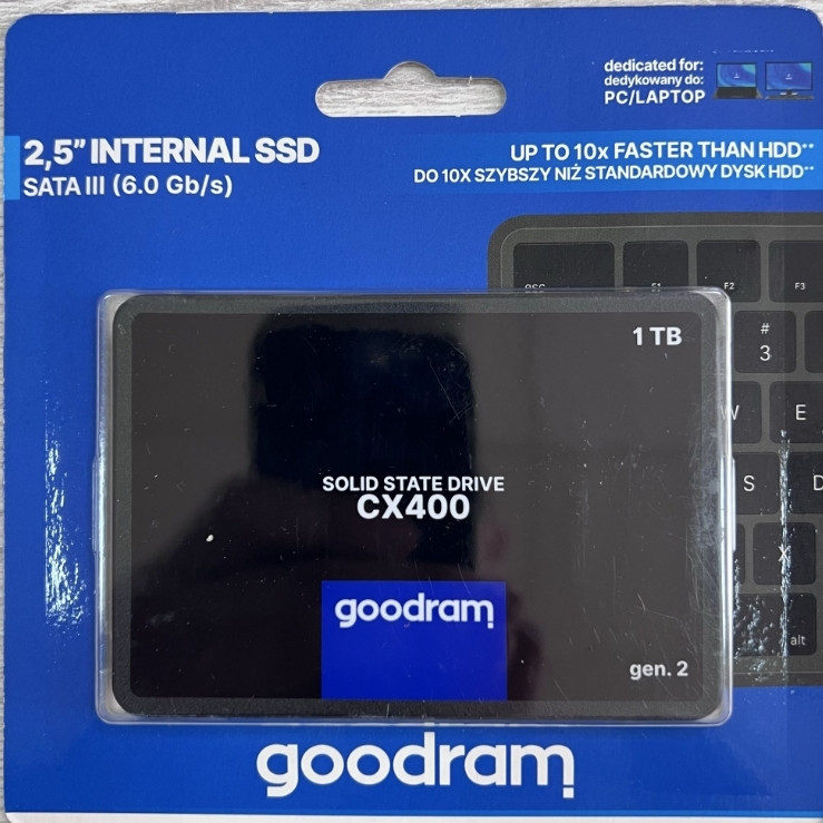 Накопичувач SSD Goodram 1Tb. Харків - фото 2