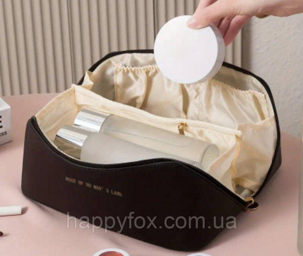 Косметичка жіноча 800×800 см. Велика косметична сумка для зберігання косметики. Львів - фото 1