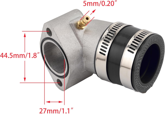 Впускний колектор для двигунів GOOFIT GY6 150cc Луцк