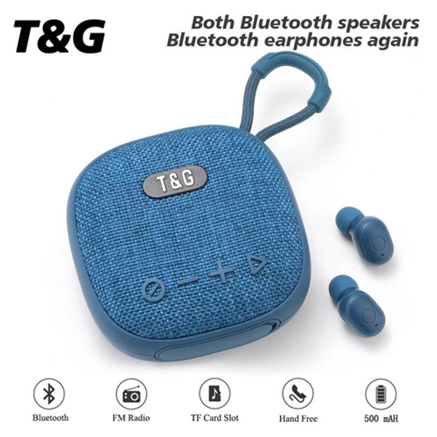 Bluetooth колонка с хорошей батареей TG813, Bluetooth колонка с USB и AUX входом, Блютуз аудио приемник DJ-46 Львов - изображение 7