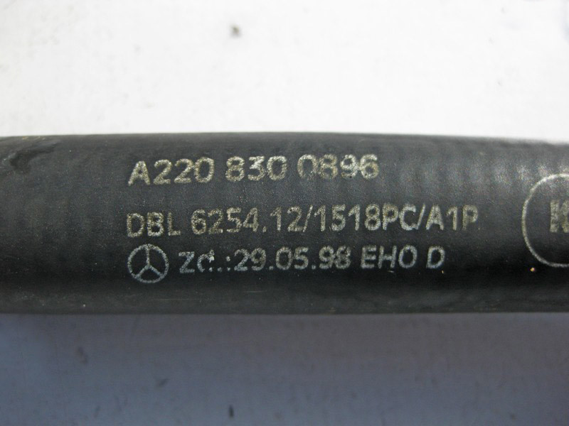 Mercedes-Benz  A2208300896 Шланг подача підігріву бачка омивача S-Class W220 CL C215 Одеса - фото 3