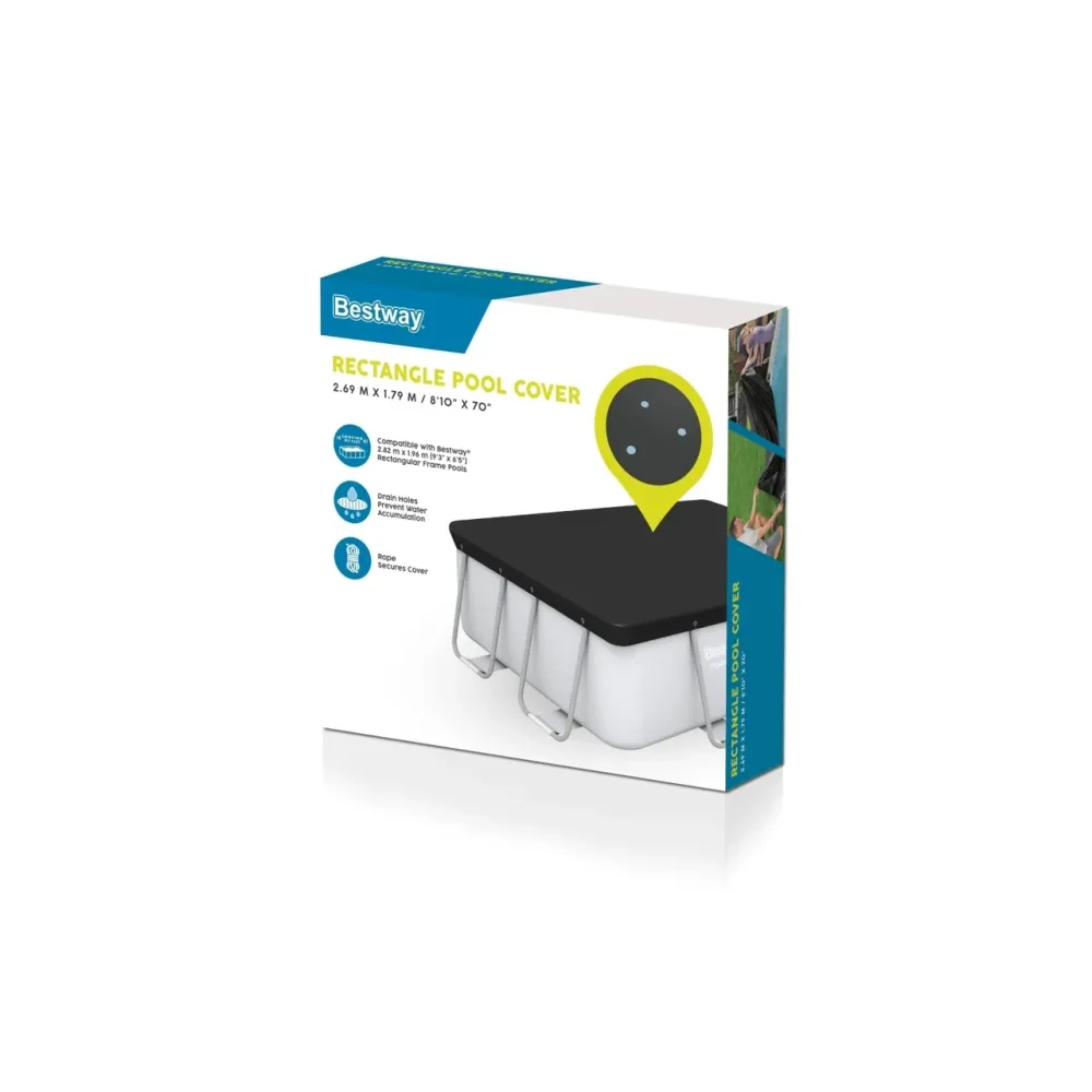 Накрытие для каркасного бассейна Bestway 58442 282 x 196 см Киев - изображение 6
