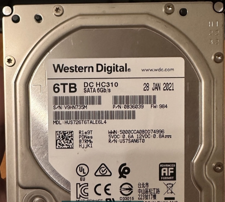Жёсткий Диск Western Digital 6TB Киев - изображение 3