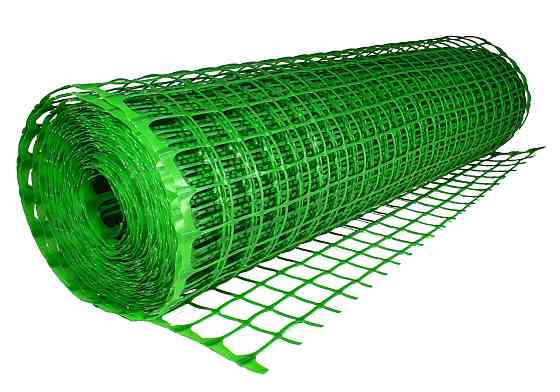 Сітка 45*45 1.0х20 м  пластикова Клевер (зелена) квадрат із запаяним краєм Дніпро