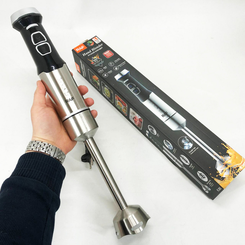 Блендер для измельчения детского пюре R.365 900 Вт, Эргономичный блендер для кухни DM-69 Львов - изображение 6