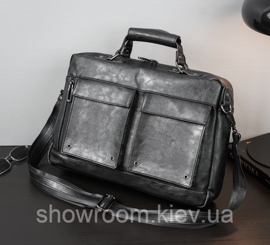 Чоловіча ділова сумка на плече Prestige (4049) Київ - фото 6