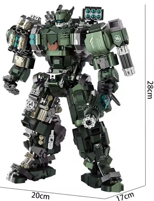 Конструктор Робот Technic Big Mecha Warrior 1403 блоков Lego. Харків - фото 7