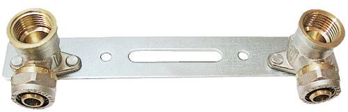 Планка монтажная для металлопластиковых труб 16х1/2 внутр. Харьков