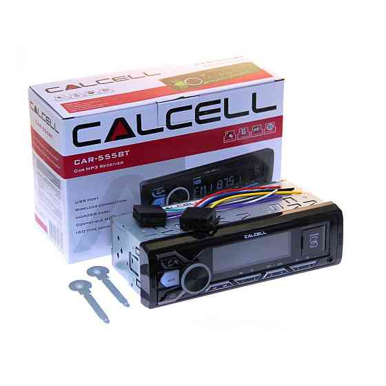 Автомагнитола 1DIN Calcell CAR-555BT (Bluetooth/USB/MicroSD/AUX/FM) RGB подсветка Харьков