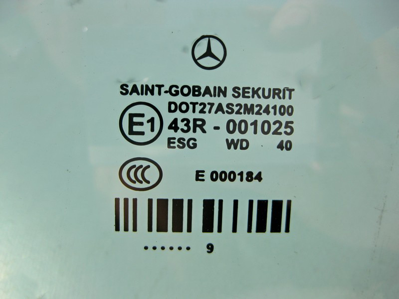 Mercedes-Benz  A2127350110 43R001025 Скло задніх лівих дверей E-Class W212 Одесса - изображение 2