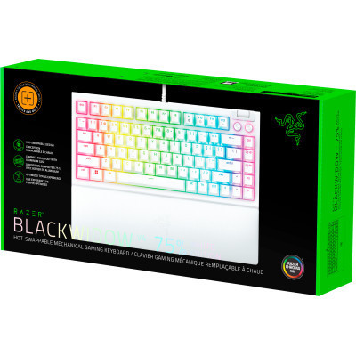Клавиатура Razer BlackWidow V4 75 USB UA White (RZ03-05001700-R3M1) Винница - изображение 8