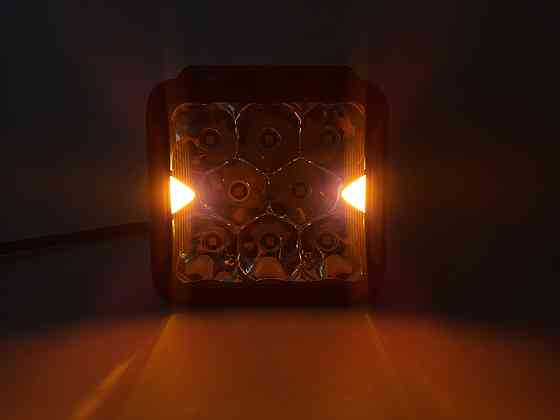 Світлодіодна фара StarLight SL-W0240S квадратна, дальнє світло WHITE + DRL 40W 4800Lm 5700K 12/24V Харків