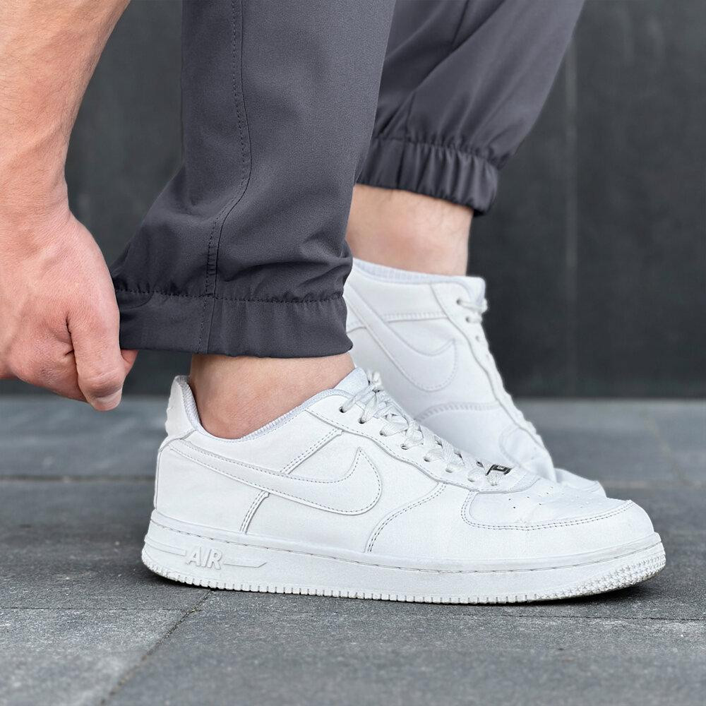 Чоловічі штани джогери з кишенями антрацит Pobedov Vershyna Київ - фото 7