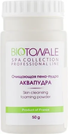 Очищаюча піна-пудра «Аквапудра» Biotonale  50g банка Дніпро