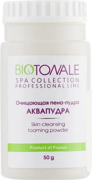Очищаюча піна-пудра «Аквапудра» Biotonale  50g банка Дніпро - фото 1