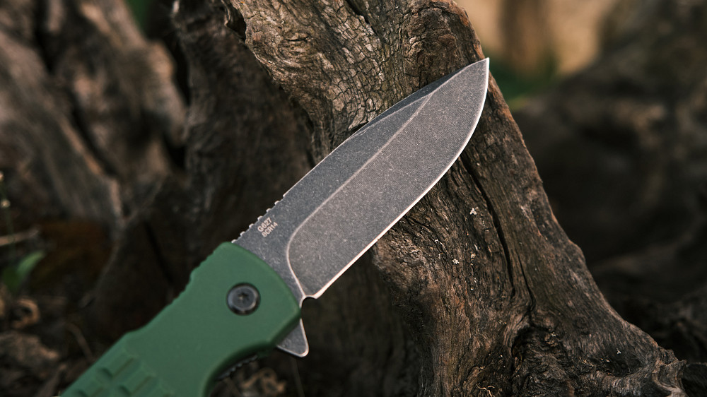 Ніж складаний Ganzo G627-GR зелений Киев - изображение 10