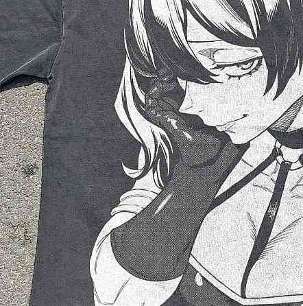 Футболка чоловіча з принтом аніме Аніме Фріерен Бейонд Джоурнейенд манга оверсайз (S/M/L) Черний Дніпро