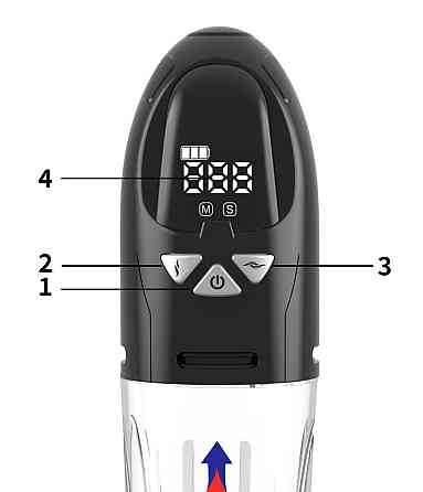 Водонепроницаемая, автоматическая вакуумная помпа с зарядкой от USB CANWIN Water Pump LCD, P466AU Sex Aura Киев