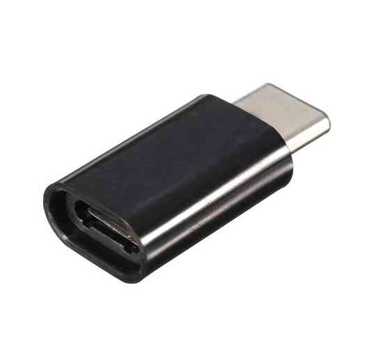 Перехідник USB 3.1 Type-C --> Micro USB (OTG) чорний Вінниця