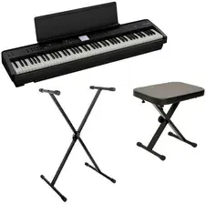 Піаніно (синтезатор) Roland FP E50 Bundle - pianino cyfrowe ze statywem i ławą | zestaw Київ - фото 1