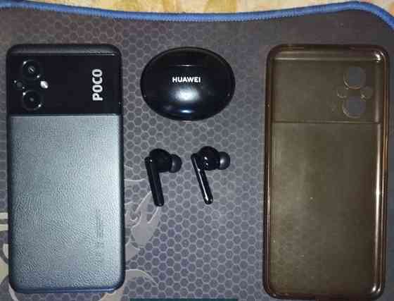 Телефон: POCO M5 NFS HUAWEI Free Buds i4. Київ