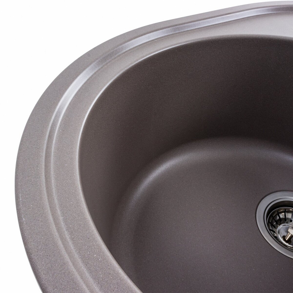 Гранітна мийка для кухні VALESO SOUL 6250 матова Дюна Коломия - фото 5