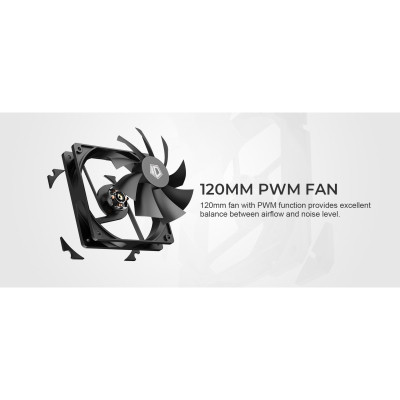 Кулер до процесора ID-Cooling SE-214-XT Black Вінниця - фото 7