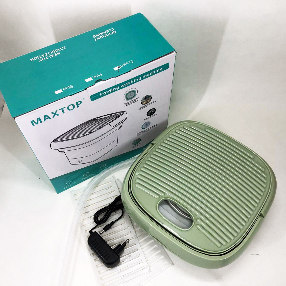 Пральна машина для дачі MAXTOP, Міні пральна машина для шкарпеток Складна XY-48 Львів - фото 8