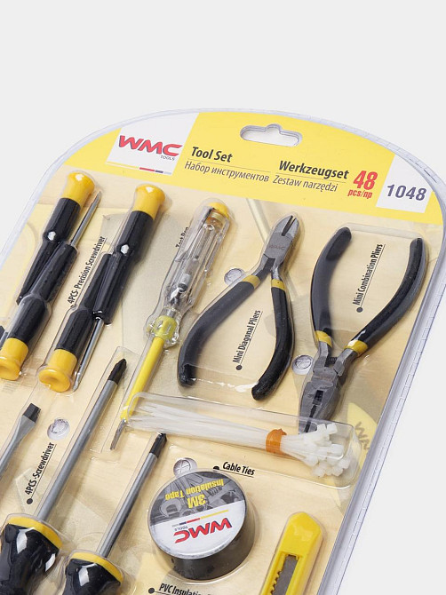 Набір інструментів 48 предметів WMC TOOLS 1048 Одеса - фото 2