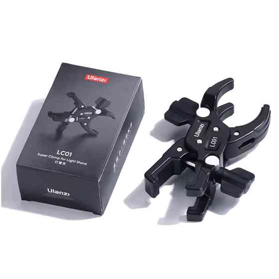 Краб двосторонній для освітлення алюмінієвий Ulanzi LC01 Київ