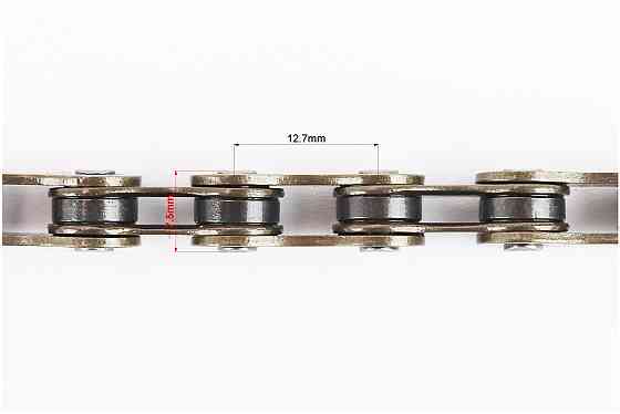 Ланцюг приводний 1/2х3/32х116L 5/6 швидкостей, коричневий TB-408 (Non-index) Киев
